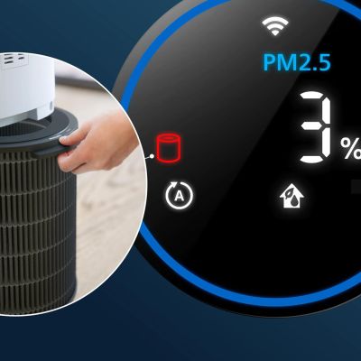 5. Philips Integrated 3-in-1 Filter Fits 2-in-1 Purifier: AC3737/10 NanoProtect HEPA Pro S3 Filter
