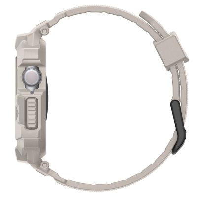 4. Spigen Rugged Armor Pro V2 Apple Watch Strap (46mm) - Beige