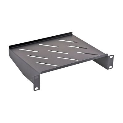 2. Fixed shelf For 10” cabinets Lanberg AK-1012-B (180 mm; black)