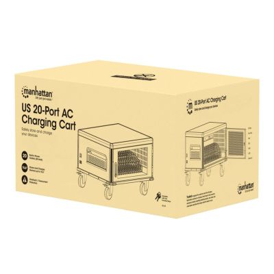 2. MANHATTAN CHARGING CABINET FOR 20 LAPTOP 16" 20 GN