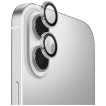 Uniq Optix Aluminum Camera Lens Protector for iPhone 17 with Applicator - Silver