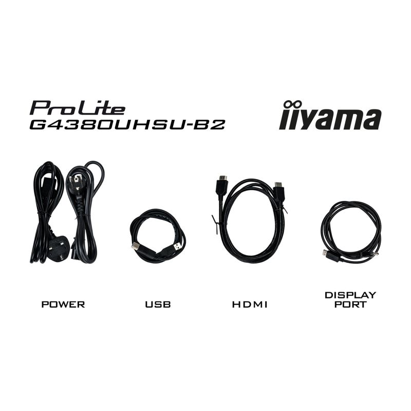 10. iiyama G-MASTER Monitor Take your gaming to the next level with the 43" G4380UHSU monitor