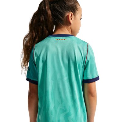 4. Nike FC Barcelona Stadium 2026/27 Kids' Jersey Green II6686 301