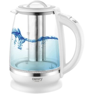 17. Electric kettle CAMRY CR 1290w white
