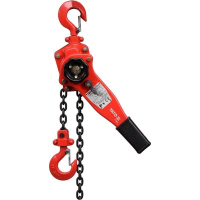 3. Yato YT-58962 mechanical hoist 750 kg 1.5 m Red