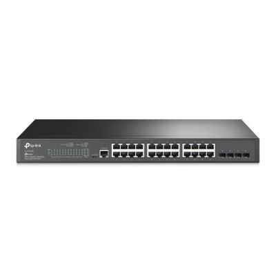 2. TP-Link JetStream TL-SG3428 Managed Network Switch L2/L3 Gigabit Ethernet (10/100/1000) 1U Black