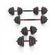6. 6-in-1 Weight Set HMS SGN120 (Barbell, Dumbbells and Kettlebell) 20 kg