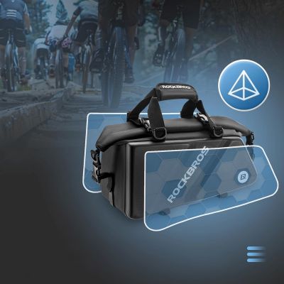 6. Rockbros 30140090001 bicycle bag for trunk 11.6l - black