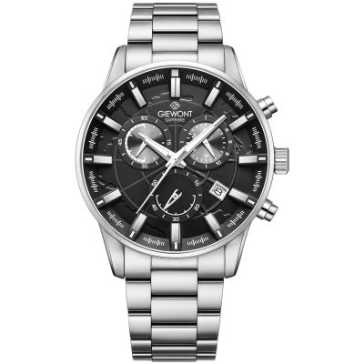 Giewont Chronograph Sapphire Silver Men's Watch GW4580-B2