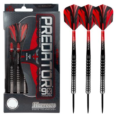 14. Harrows Predator 90% Steeltip Darts