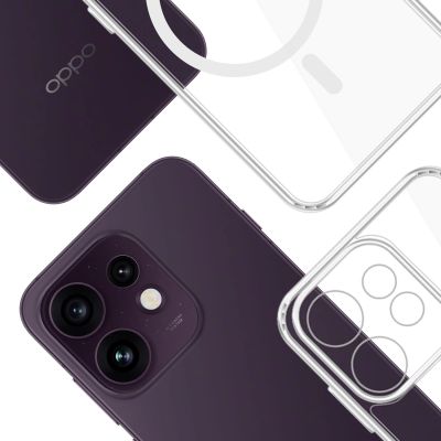 11. 3mk Armor Magcase for Oppo Reno 16 F / Reno 16 FS (CPH2859) - Transparent