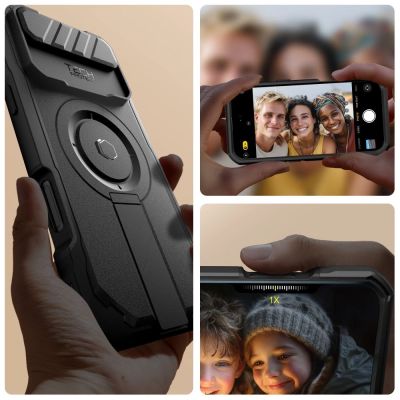 3. Tech-Protect Kevlar MagSafe Case for iPhone 17 Air - Black