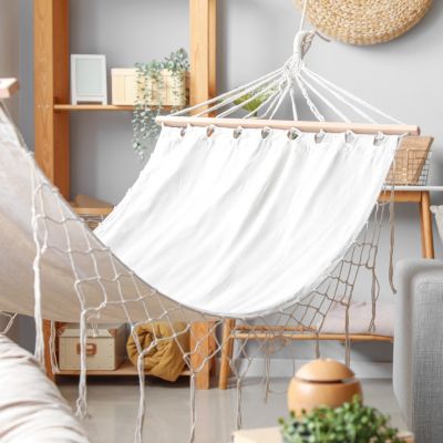 23. Luxe XXL 2-person garden hammock 250x150 cm blue 1021201