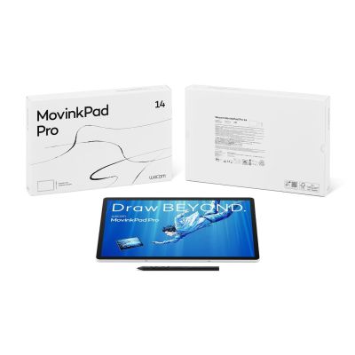 11. Wacom MovinkPad Pro 14'' Android Tablet with OLED Screen, Pro Pen 3
