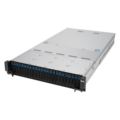 Asus Rack Platform (2U) RS521A-E12-RS24U AMD Epyc 9005/9004 (16x NVMe/8x SATA HS, 2xM.2, 2x1Gbe, IPMI, 1+1 2000W)