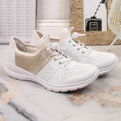 20. Comfortable Rieker W L3254-80 white shoes