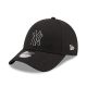 New Era 9FORTY MLB NY New York Yankees Pop Outline Black Cap – 60184647