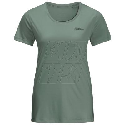 3. Jack Wolfskin Tech Tee W 1807122-4151