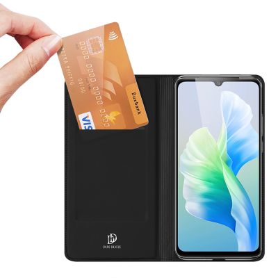 2. Dux Ducis Skin Pro Holster Cover Flap Vivo V23e black