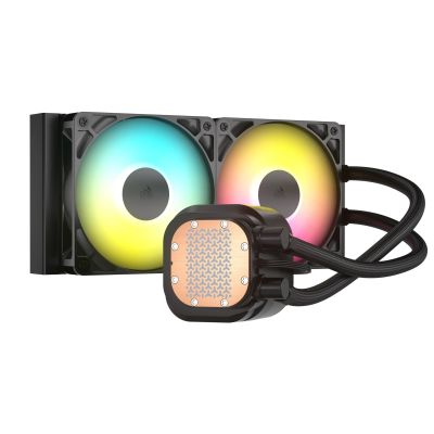 15. Corsair NAUTILUS 240 RS ARGB Liquid Processor All-in-One Liquid Cooler Black 1 pc.