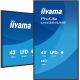 Flat screen iiyama LH4364UHS-B1AG 43 inches LCD UHD - 109.2 cm