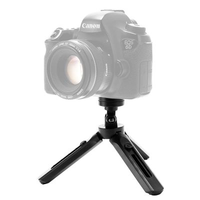 7. Mini tripod selfie stick holder for phone camera GoPro 16 - 21 cm black