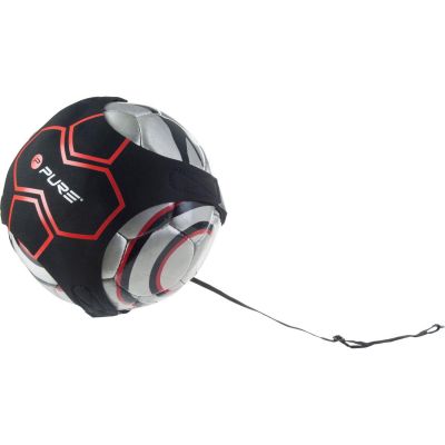 3. FOOTBALL TRAINER WITH RUBBER BLACK RED PURE 2 IMPROVE