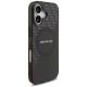 4. AMG Double Layer Transparent Rhombs MagSafe Case for iPhone 17 - Black and Red