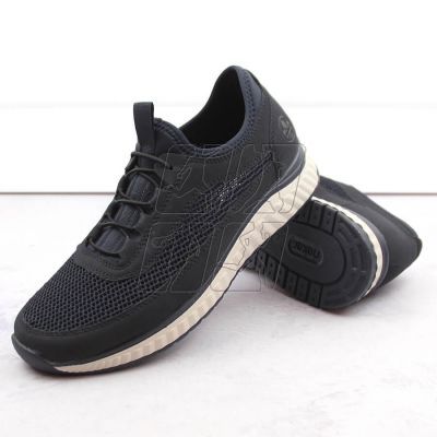 3. Comfortable Rieker M RKR657 shoes, navy blue