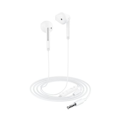 5. Acefast L14 in-ear wired headphones with 3.5 mm mini jack microphone - white