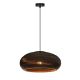 PENDANT LIGHT PAPER E27 BROWN/BLACK