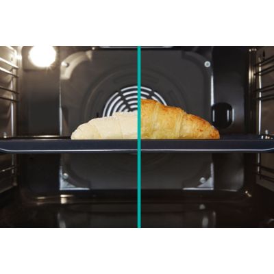 19. GORENJE GECS6B70CLI Retro electric cooker 60 cm | ExtraSteam | AirFry | FrozenBake | cream