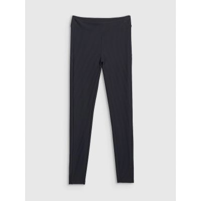 7. Women's ribbed knit leggings 4F 4FRSS26TTIGF302-20S