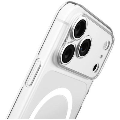 5. Uniq Airsuit Magclick Charging Case for iPhone 18 Pro Max / 17 Pro Max - Transparent