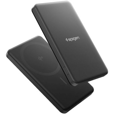2. Spigen Essential EA2205MQ 5000MAH 22.5W QI2 Power Bank - Black