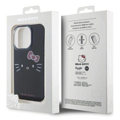 8. Hello Kitty IML Kitty Face case for iPhone 14 Pro - black
