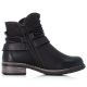6. Women's insulated black ankle boots Rieker 94689-00