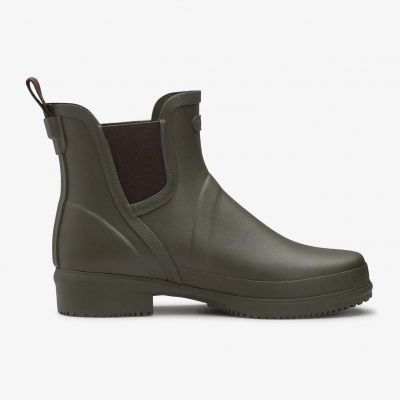 3. Viking Gyda women's rubber wellies, green, waterproof (1-37500-4)