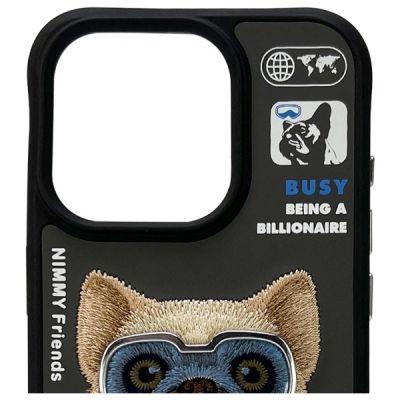 5. Nimmy Cool&Cute 2.0 Case for iPhone 15 Pro - Black