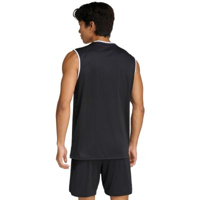 4. Men's adidas Entrada 26 Sleeveless Jersey Black KB3929
