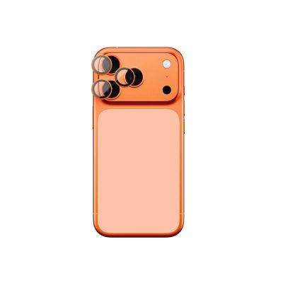 3. AmazingThing Lens Glass for iPhone 17 Pro / Pro Max - with Orange Frame