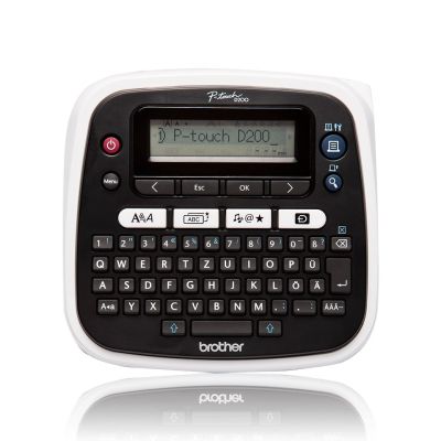 4. Brother P-touch D200WNVP label printer Thermal Transfer 180 x 180 DPI 20 mm/s TZe QWERTY