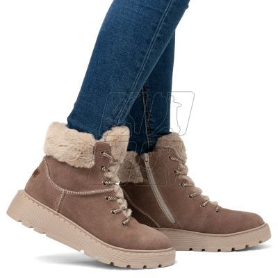 4. Rieker 70402-24 W RKR753 fur ankle boots