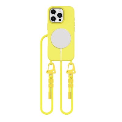 Tech-Protect Magnecklace MagSafe Case for iPhone 16 Pro - Yellow