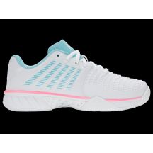 K-swiss EXPRSLIGHT3 HB PADEL WHITE/SOFT NEON BLUE/NEON BUBLE GUM-M sneakers (98900-146-M)