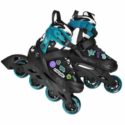 7. NA2053A VIBE TURQUOISE ROLLER SKATES SIZE XS(29-32) NILS EXTREME