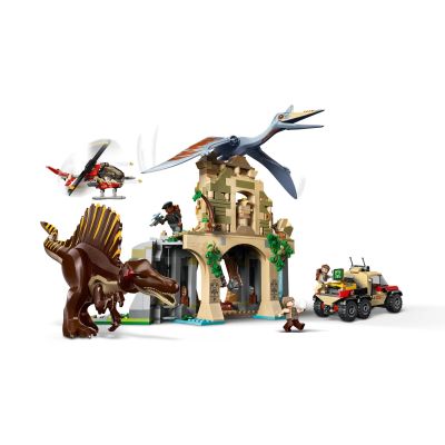 4. LEGO Jurassic World 76976 Airborne Mission with Ketchalcoatlus and Spinosaurus