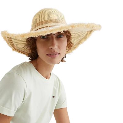 9. Tommy Hilfiger H Summer Straw Hat W AW0AW11803