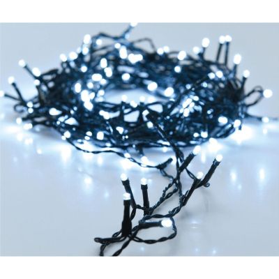 8. CHRISTMAS LIGHTS STRING LIGHTS 240 LED COOL WHITE