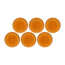 ROSE&TULIPANI ARPEGGIO Set of 6 dinner plates 25 cm, orange